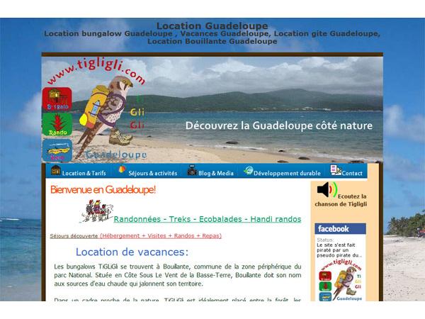 Tigligli - Location Guadeloupe